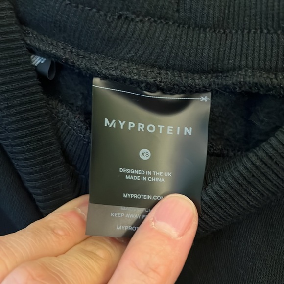 MEN’s MyProtein Fleece Sweatpants with side zipper size XS - Picture 5 of 6